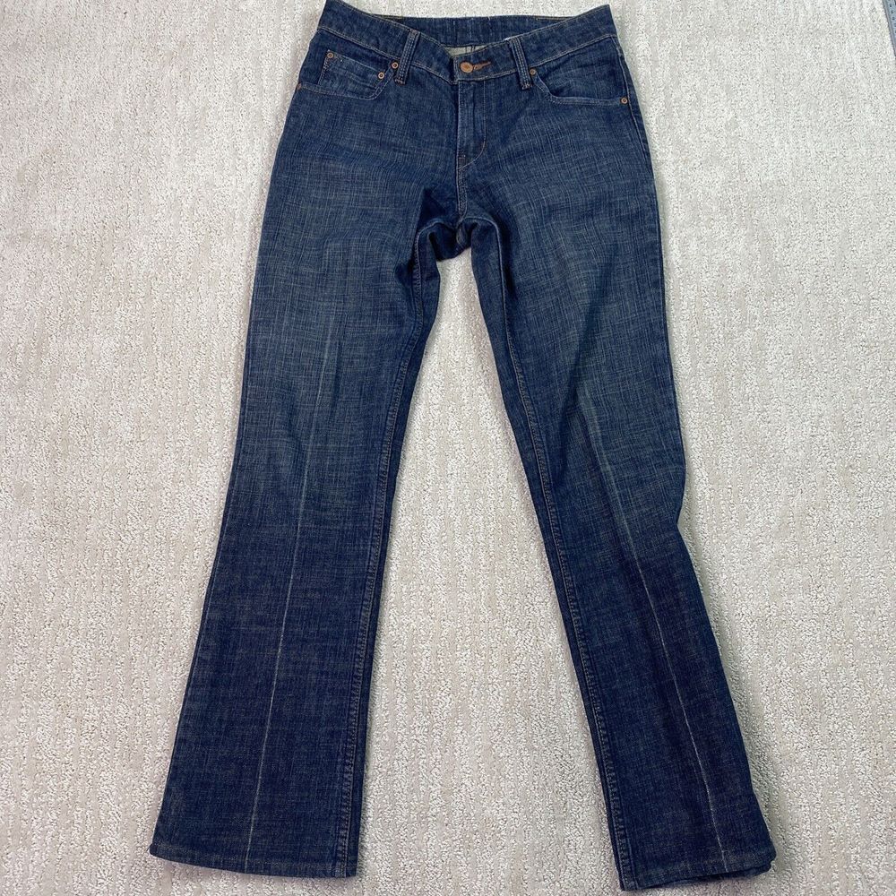 levis strauss signature jeans womens‎ blue denim size 4 medium